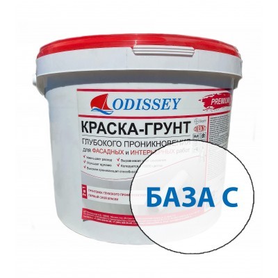 Краска-грунт ВДАК-0105 ODISSEY PREMIUM База С - 40 кг
